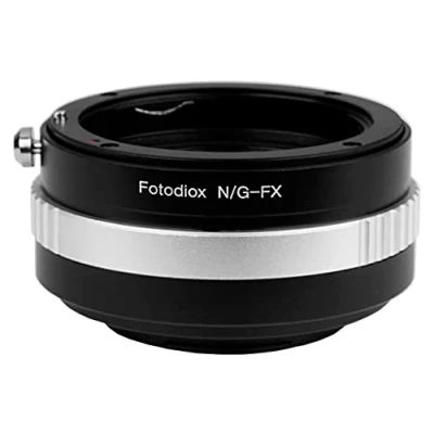Obrázek Fotodiox Lens Mount Adapter Compatible with Nikon F G Type Lenses on Fujifilm X kamery