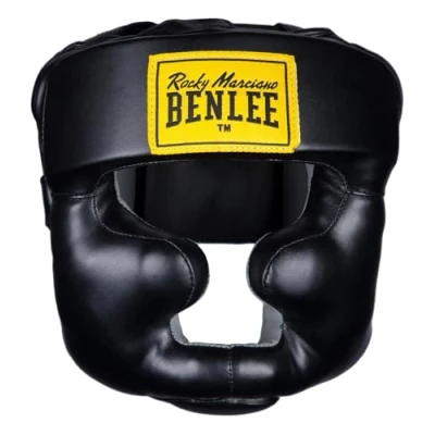 Obrázek BENLEE ochrana hlavy z koženky Full Protection Black L/XL
