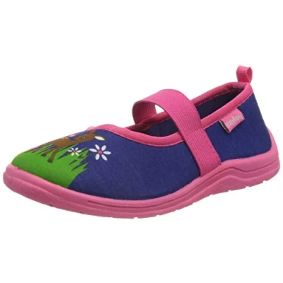Obrázek Playshoes Unisex dětská domácí obuv, srnčí