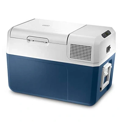 Obrázek Mobicool MCF60, elektrický chladicí box s kompresorem, 58 l, 12/24/230 V, mini lednice na auto, nákladní vůz, člun, cestovní vůz a zásuvku