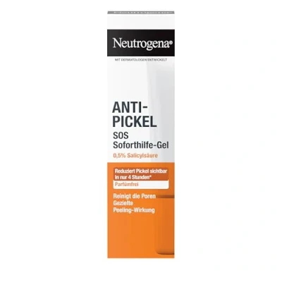 Obrázek Neutrogena Gel proti pupínkům SOS pro okamžitou pomoc, při pupíncích a nečistotách pleti, 15 ml