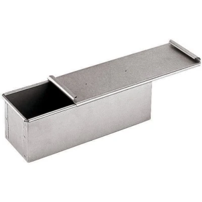 Obrázek Paderno World Cuisine Pánev na chléb z hliníku/oceli s víkem, 20 x 10 cm
