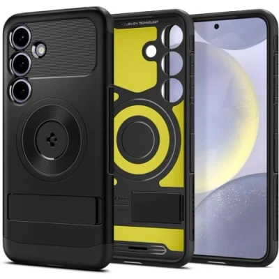 Obrázek Spigen Pouzdro Slim Armor MagFit kompatibilní se Samsung Galaxy S24 Plus, s příslušenstvím MagSafe černé