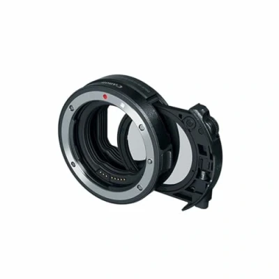 Obrázek Canon 3442C005 bajonetový adaptér EF EOS R se zásuvným filtrem (C PL: Kruhový pólový filtr A), černý