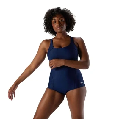 Obrázek Speedo Damen Badeanzug Einteiler PowerFlex Princess Seam Ultraback konservativer Schnitt