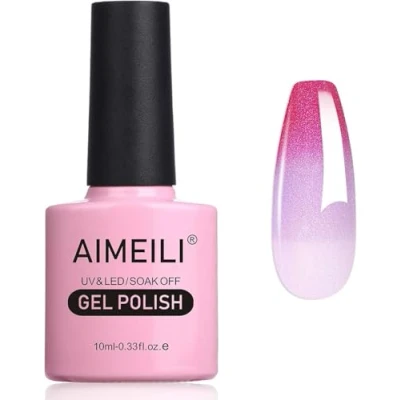 Obrázek AIMEILI UV lak na nehty termo, změna teploty Soak Off Gel Chameleon Changing Color Nail Polish 10 ml 002