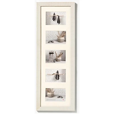 Obrázek Dřevěný rám Home, design Walther., Krémově bílá, 5 x 10 15 cm