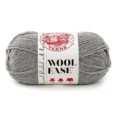 Obrázek Lion Brand Yarn Příze Wool Ease Grey Heather