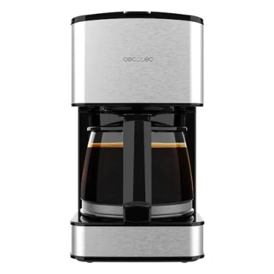 Obrázek Cecotec Kaffeemaschine, 6 Tassen, Coffee 56 Drop, 650 W, Fassungsvermögen 0,8 Liter, auslaufsicherer Ausguss, Dauerfilter oder Papierfilter, Edelstahl Finish und Aroma Intensivierer