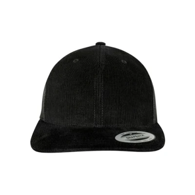 Obrázek Flexfit Corduroy Retro Trucker Kšiltovka, Velikost: One Size, Black