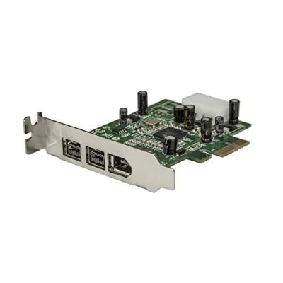 Obrázek StarTech.com 3 Port 800+400 FireWire PCI Express rozhraní Low Profile Combo karta PCIe Card e 1 x 400 1394A 2 800 1394B