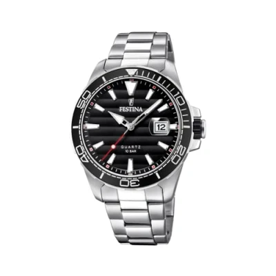 Obrázek Festina Herren Analog Quarz Uhr mit Edelstahl Armband F20360/2, Silber