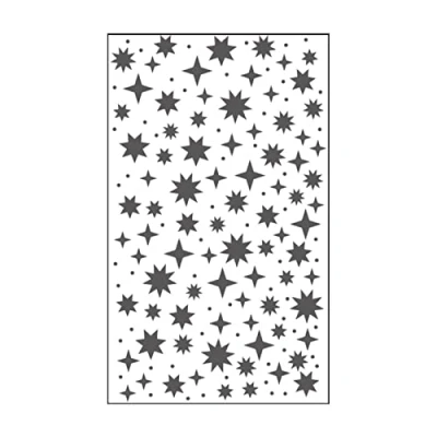 Obrázek Vaessen Creative Prägefolder Sternenhimmel, 7, 6 x 12, 7 cm