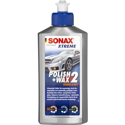 Obrázek Lešticí vosk Xtreme Polish + Wax 2 Hybrid NPT od Sonax, 207200, 250 ml