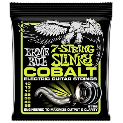 Obrázek Ernie Ball Regular Slinky Cobalt 7strunné struny na elektrickou kytaru, tloušťka 10 56