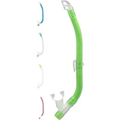Obrázek Cressi Top šnorchl Unisex Youth Minidry Snorkel šnorchlovací trubice pro děti a mládež jednotná velikost