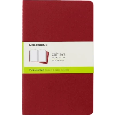 Obrázek Zápisníky Cahier od Moleskine (lepenková vazba), sada 3 kusů Large/A5