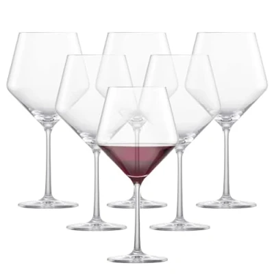 Obrázek Schott Zwiesel 112420 Sklenice na červené víno, sklo, průhledné, 6 ks