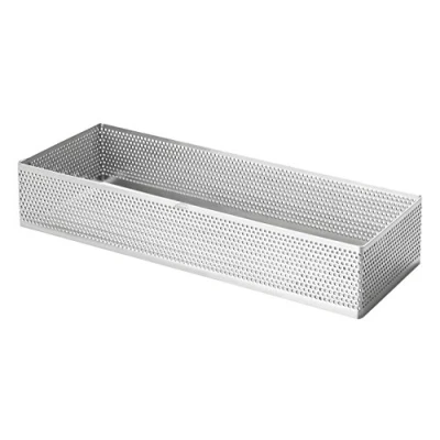 Obrázek Lacor Perforiert Rechteckig Oval, Edelstahl, Grau, 7 x 20 2 cm