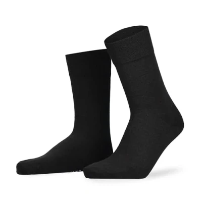 Obrázek HUDSON Pánské ponožky Relax Woolmix Clima regulující klima, Black 0005