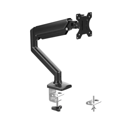 Obrázek GRIFEMA držák monitoru, pro displej 13 32 palců, stojan rameno monitoru výškově nastavitelné otočné, max. 9 kg, obrazovky Vesa 75 x / 100 100, černý