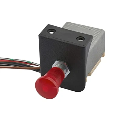 Obrázek HELLA 6HD 002 535 101 spínač výstražných světel traktor ovládání tahem 12 V montáž halogen kabel: 600 mm s žárovkou