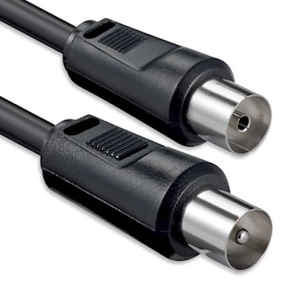 Obrázek 1aTTack.de anténní kabel s koaxiálním F konektorem, typ konektor spojka, jednoduchým, dvojnásobným, trojnásobným nebo čtyřnásobným stíněním, 75 db, 85 100 110 120 125 db