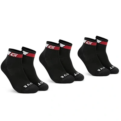 Obrázek GripGrab Classic Low Cut sada 1 a 3 ks krátké letní ponožky na kolo závodní horské Indoor Cycling Cyklistické