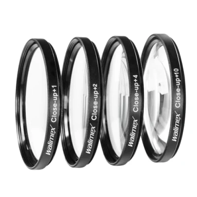 Obrázek Walimex 17858 Close up Sada makročoček 62 mm vč. 0. 0125 dioptrií