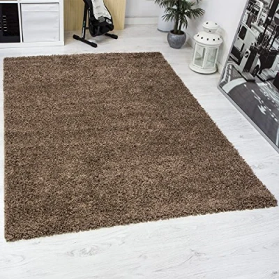 Obrázek Prime Shaggy koberec, vysoký vlas, dlouhý moderní koberce pro obývací pokoj, ložnici VIMODA, rozměry:150 cm, čtverec