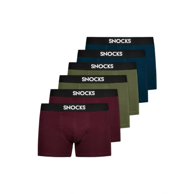 Obrázek Snocks 6 PACK Boxerky, Muži, Velikost: 3XL, Multicolored