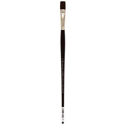 Obrázek Winsor &amp; Newton 5731014 Galeria akrylový štětec, ze syntetických vláken, ideální kontrola pro silnější barevné nanášení, dlouhá násada, plochý krátké štětiny č. 14, 16 mm