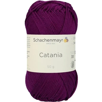 Obrázek Schachenmayr, Catania 9801210, ruční pletací příze, háčkovací bavlna, různé barvy, 11,5 x 5,2 6 cm