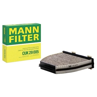 Obrázek MANN FILTER Interiérový filtr CUK 29 005 pylový s aktivním uhlím pro osobní automobily