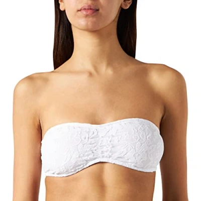 Obrázek Urban Classics Bandeau Korzet, Ženy, Velikost: XS, White