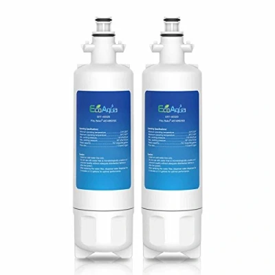 Obrázek EcoAqua EFF 6032D Filtr na led a vodu pro ledničky vhodný Beko 9256712, 487960200, 4346650401, 4874960100, 4877880200, Blomberg KFD9952PXDUK, Lamona HJA6110, LAVA M6100 (2)