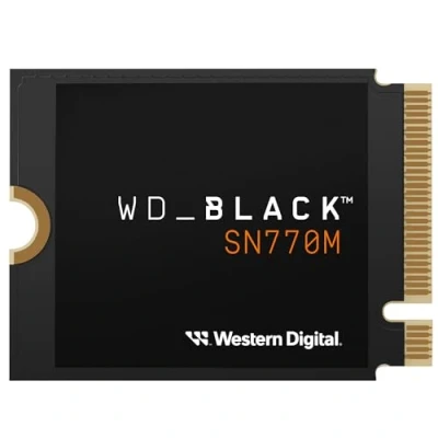 Obrázek WD_BLACK SN770M 1 TB M.2 2230 NVMe SSD, für Handheld Spielkonsolen und kompatible Laptops mit PCIe Gen 4.0, bis zu 5.150 MB/s, TLC 3D NAND, Ideal Asus ROG Ally, Steam Deck, Microsoft Surface