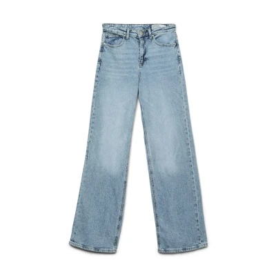 Obrázek Vero Moda Vmtessa Straight Džíny Fit, Ženy, Velikost: 25x32, Light blue denim