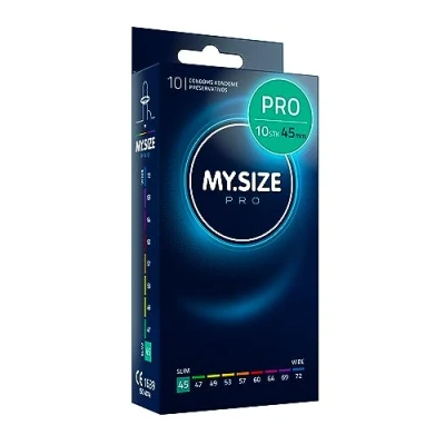 Obrázek MY.SIZE PRO kondom velikost 0, 45 mm, 10 kusů nová generace kondomy
