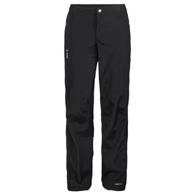 Obrázek VAUDE Dámské kalhoty Women&#039;s Yaras Rain Zip Pants II, černá, 36