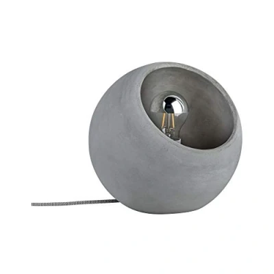 Obrázek Paulmann 79663 Neordic stolní lampa Ingram max. 1 x 20 W pro E27 lampy na noční stolek šedá 230 V beton bez světelného zdroje