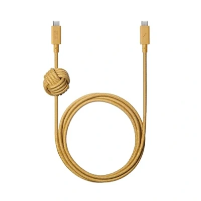 Obrázek Native Union Anchor Cable 240W 10ft zesílený pletený USB C na nabíjecí kabel s PD 3.1 a váženým uzlem Pro iPhone 16, 16 Max, MacBook 14&quot;/16&quot; M2, Air 15&quot; M2 (silný)