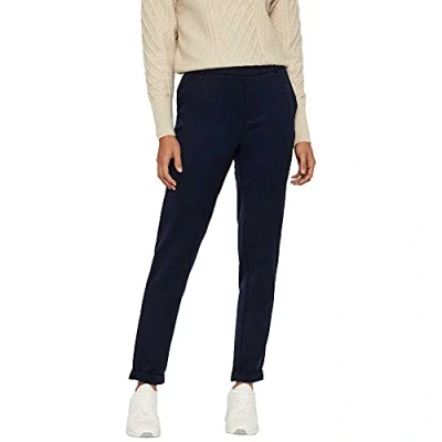 Obrázek VERO MODA Dámské kalhoty Vmmaya Mr Loose Solid Pant Noos, Modrá (Night Sky Night Sky)