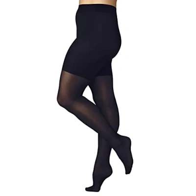 Obrázek FALKE Dámské Beauty Plus 50 DEN W TI polotěsné jednobarevné 1 kus punčocháče, černá (Black 3009)