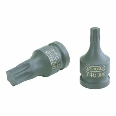 Obrázek KS Tools 9110912 Síla bit nástrčná hlavice TX, krátká, T30, 1/2&quot;