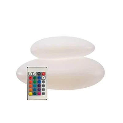 Obrázek 8 seasons design Shining Stone lampa LED, polyethylen bílé Ø 39 cm