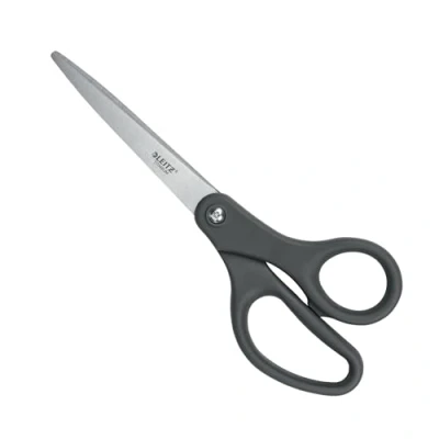 Obrázek Leitz nůžky Titanium 205 mm, z ušlechtilé oceli mm s čepelemi potaženými titanem a obalem bez plastů, 54220089