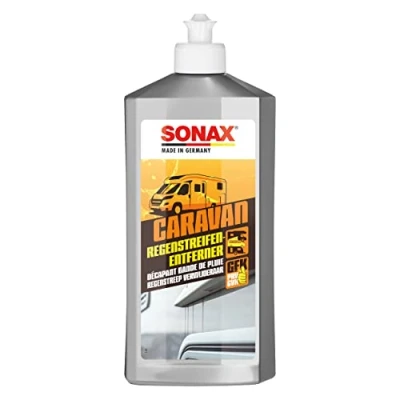 Obrázek SONAX CARAVAN odstraňovač dešťových proužků (500 ml), intenzivní čistič na lak a GfK č. výr. 07182000