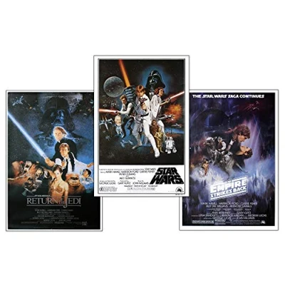 Obrázek Close Up Star Wars sada plakátů filmový plakát epizoda IV VI (61 cm x 91,5 cm)