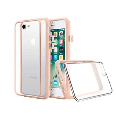 Obrázek RhinoShield Modulární pouzdro kompatibilní s [iPhone XS Max] Mod NX přizpůsobitelné a nárazuvzdorné ochranné ve štíhlém designu 3,5 metru ochrana proti pádu sametová růžová